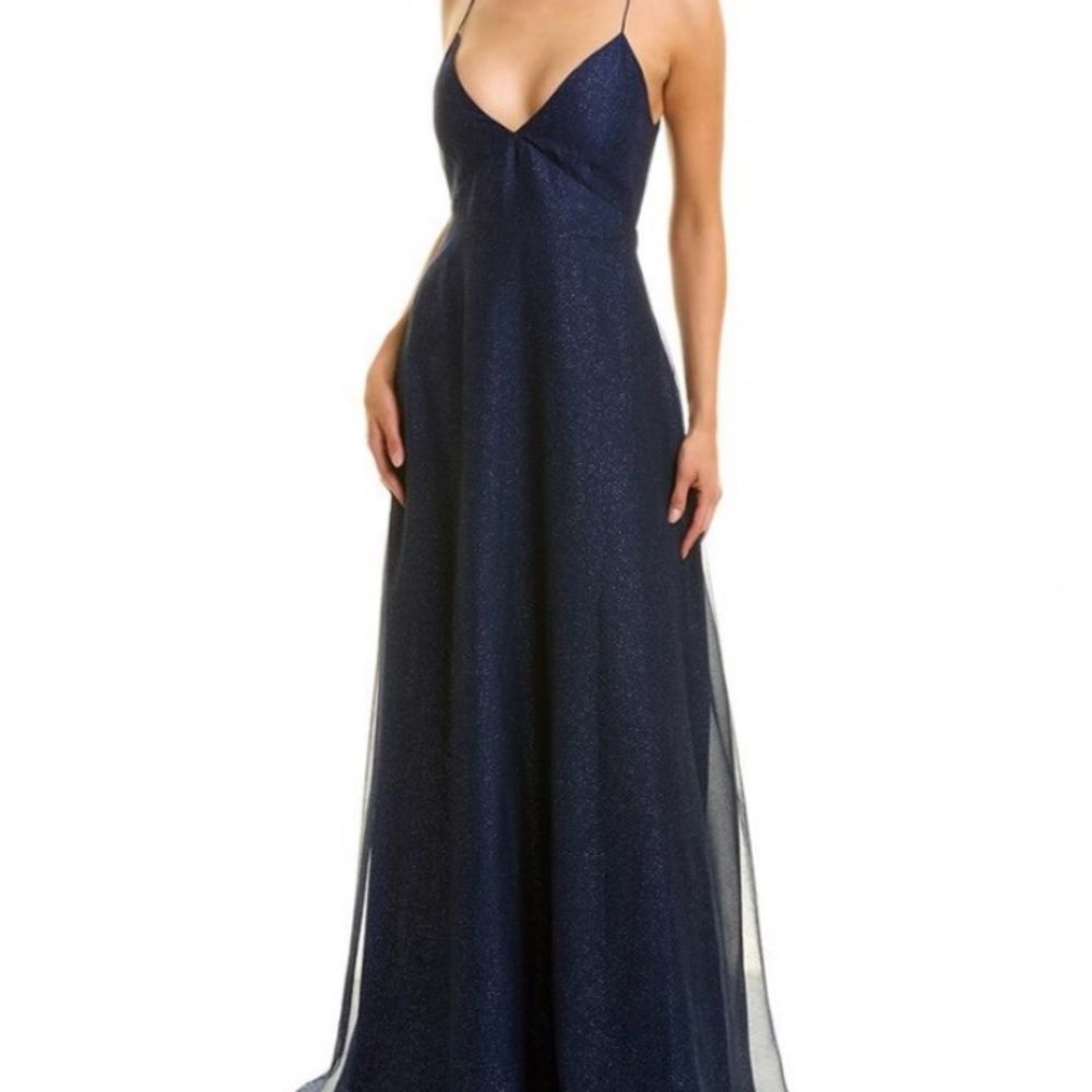 Sau Lee Evelyn Gown, Navy blue